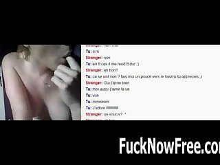 French girl on Omegle