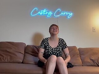 Big Titty Tattooed Girl Does Porn Casting Audition For First Time