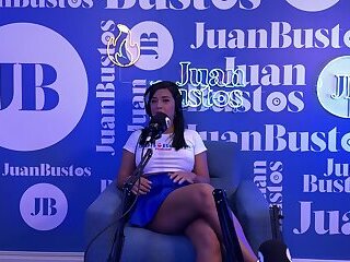 Lina Henao makes her fucking a military fantasy come true on Juan Bustos Podcast