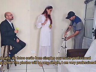 Photographer fucks his cuckold's bride&excl;