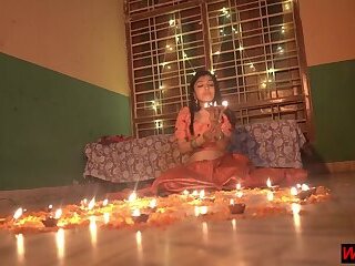 Indian Beautiful Girl Sex! Diwali ka Jashn