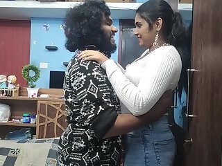 Malayali couples hot sex with malayalam dirty talk, Mallu couple hot sex, Vaishnavy and Sharun Raj